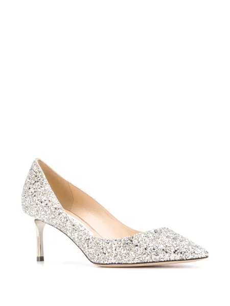 Czółenka Jimmy Choo srebrna