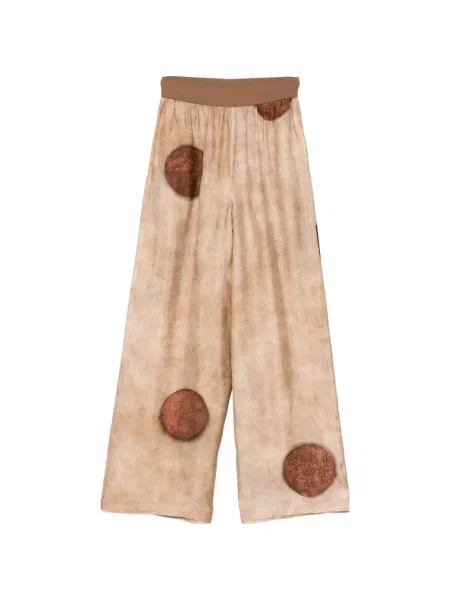 Pantaloni Uma Wang cu buline cu imagine