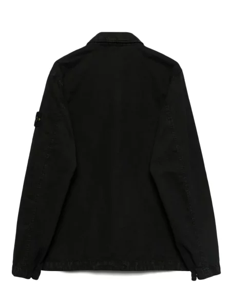 Kurtka koszulowa dziecięca Stone Island czarna