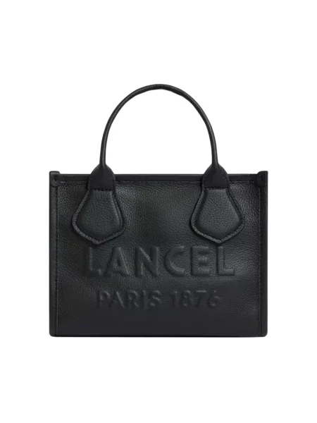 Shopperka Lancel skórzana czarna