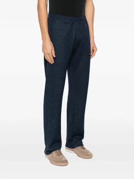 Pantaloni Corneliani alergare albastru