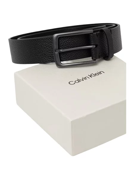 Casual opasok Calvin Klein Jeans s prackou čierna