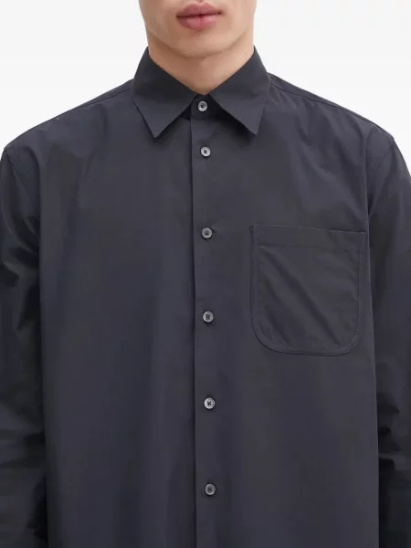 Cămașă Paul Smith lungă albastru