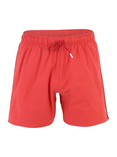 BOSS Kratke kopalne hlače Iconic' rdeča