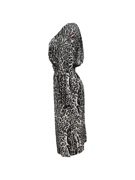 Lung rochie Altuzarra cu imagine negru