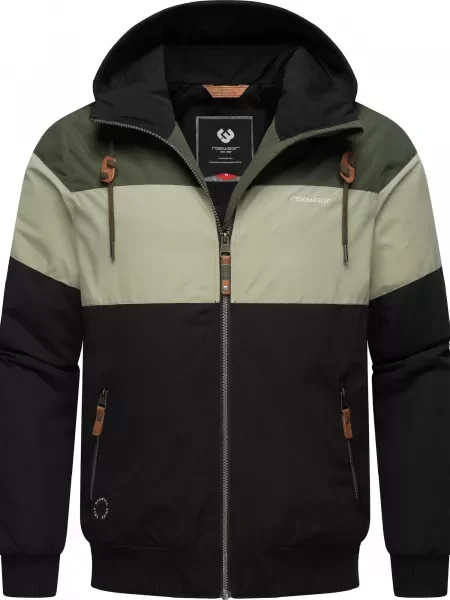 Ragwear Geacă outdoor kaki / oliv negru