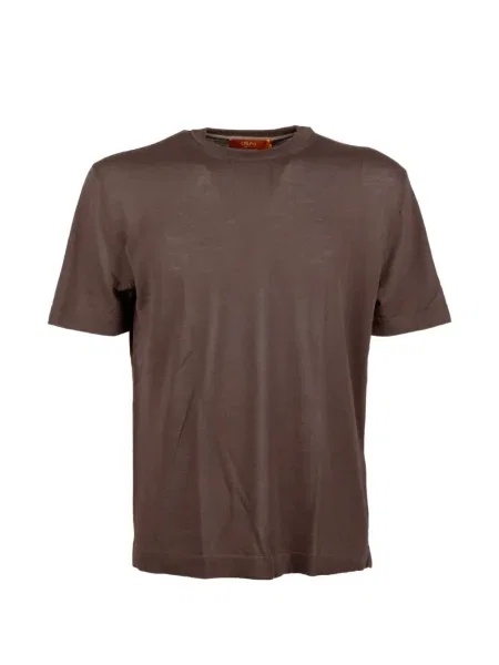 Tricou Cruna scurt maro