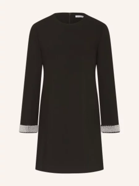 Mrs & Hugs Sukienka Koktajlowa schwarz czarna