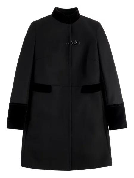 Palton Fay de catifea negru