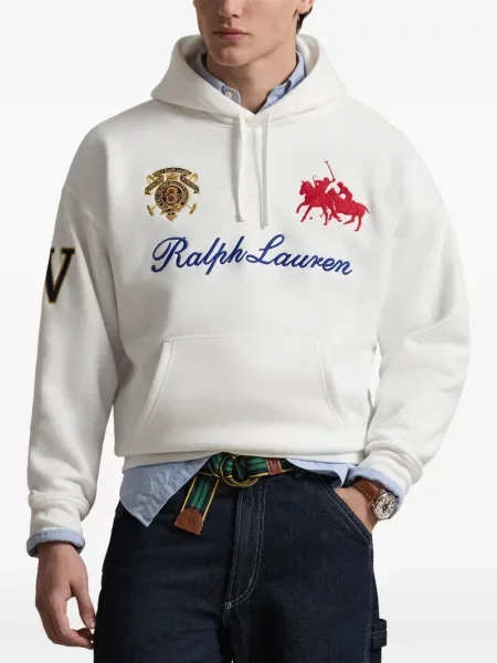 Кожени чорапи Polo Ralph Lauren с отворена пета с пейсли десен бяло