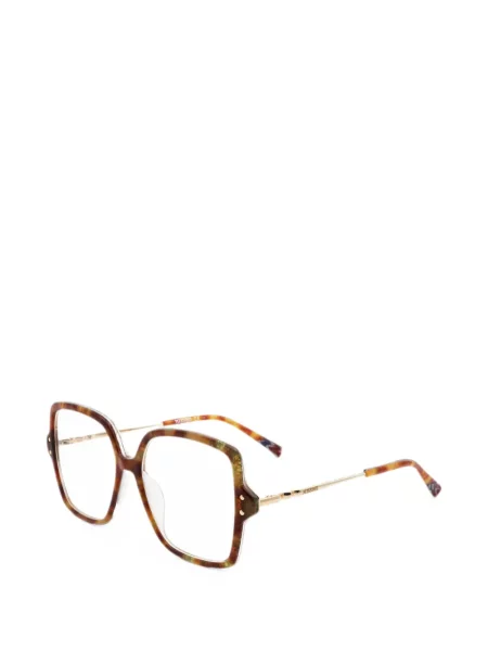 Ochelari de soare Missoni Eyewear cu imprimeu geometric maro