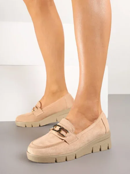 Mocasini Cariella bej