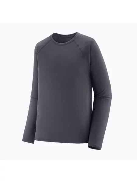 Termo mikina Patagonia Capilene Midweight Crew smolder blue modrá