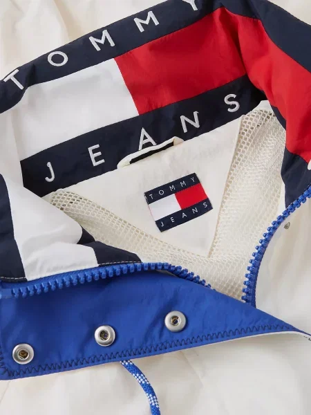 Джинсова куртка Tommy Jeans біла