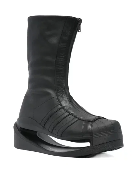 Botine Y-3 Adidas cu platformă negru