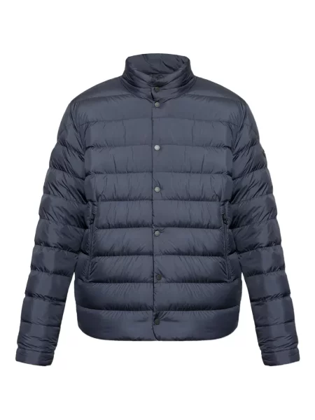 Geacă cu puf Moncler albastru