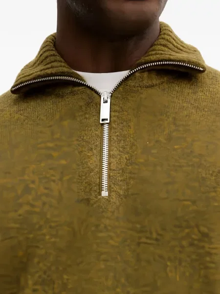 Пуловер Sisley зелено