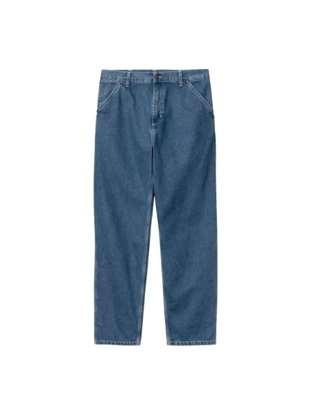 Jeansy Carhartt Wip niebieskie