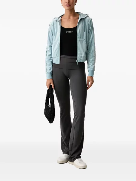 Stras leggings Guess evazate gri