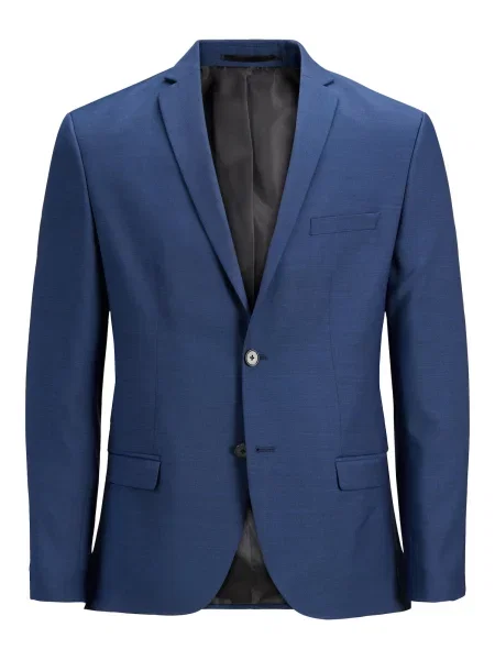 JACK & JONES Společenské sako Solaris námořnická modř modré