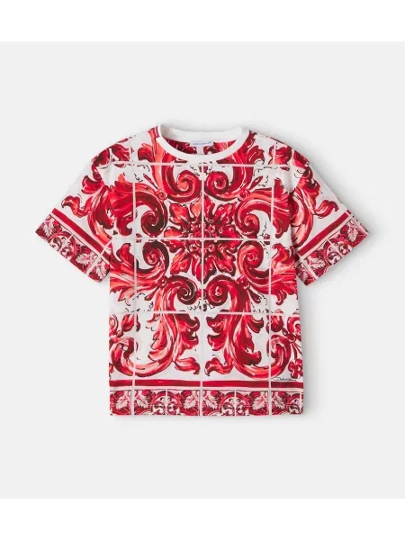 Gyerek póló Dolce&gabbana piros