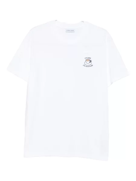 Μπλούζα Maison Labiche με κέντημα λευκό