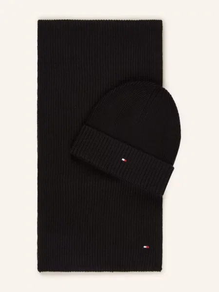Szal Tommy Hilfiger czarna