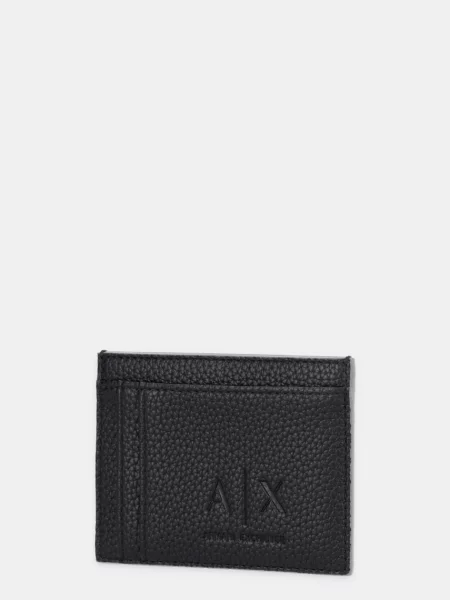 Armani Exchange etui na karty szary