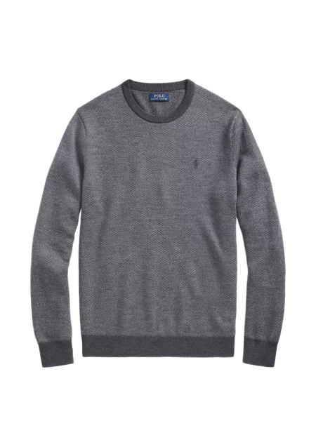Matlasat tricou polo Polo Ralph Lauren cu decolteu rotund cu autograf roșu