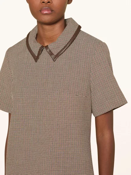 Claudie Pierlot Sukienka beige beżowa