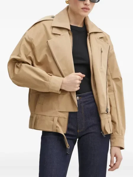 Geacă Bardot biker maro