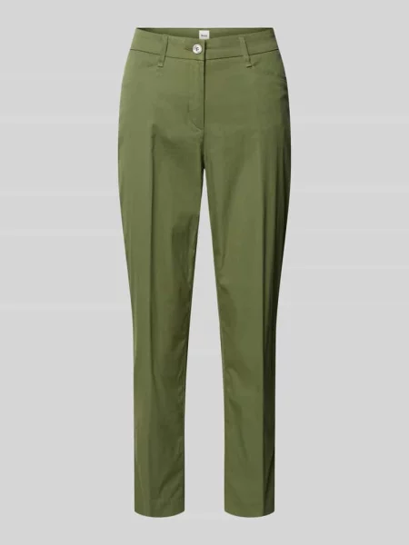 Spodnie z bawełnianej mieszanki w kroju regular fit model MARA S' Brax