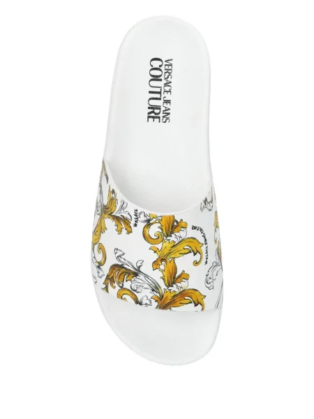 Papuci Versace Jeans Couture alb