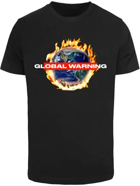 Mister Tee Tricou Global Warning mai multe culori negru