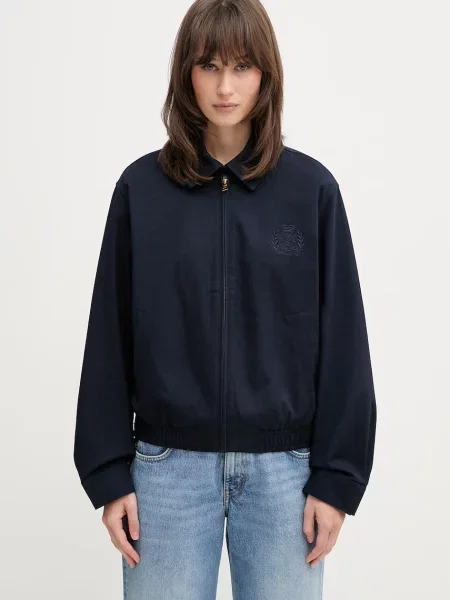 Sporty & Rich NY Crest jachetă scurtă pentru femei din