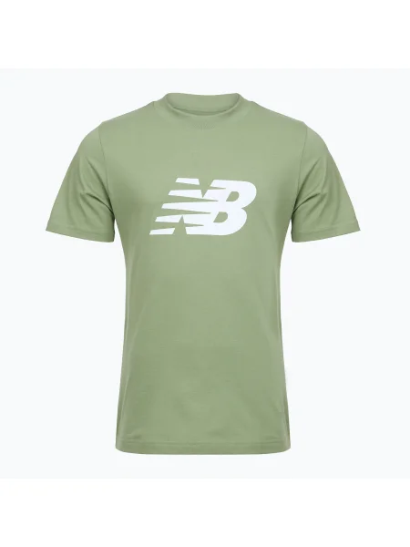 Мъжка тениска New Balance Graphic V Flying oregano зелено