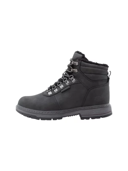 SKECHERS Bocanci cu șireturi Corado Memphis' negru