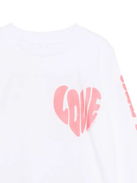 Dětské top Stella Mccartney bílý