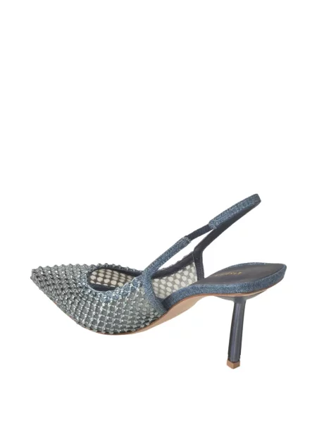 Pantofi cu toc Le Silla de cristal albastru