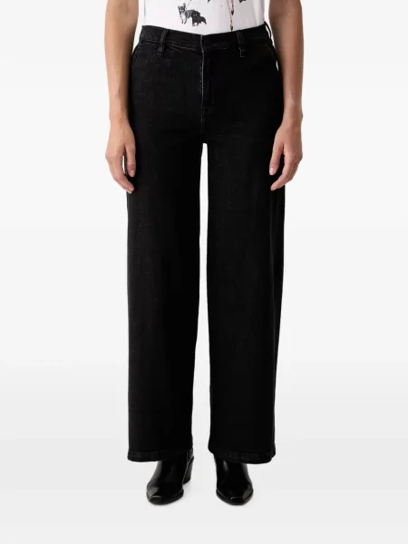 Blugi cu picior larg Dkny negru