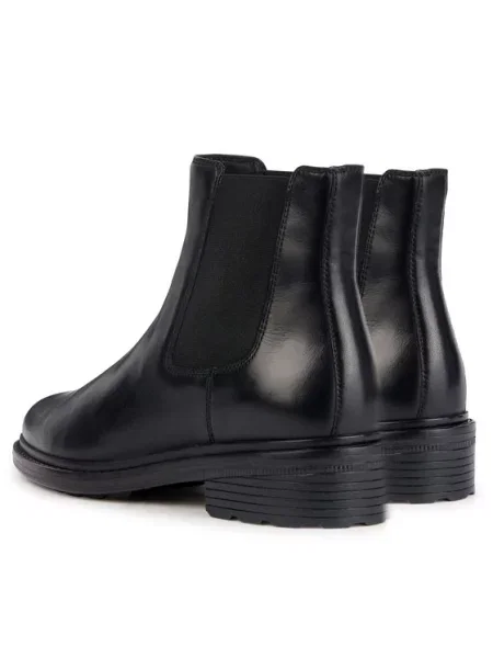 Geox Kozačky ve vojenském stylu D Walk Pleasure černá