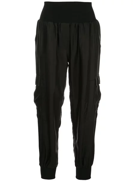 Pantaloni cargo Cinq A Sept negru