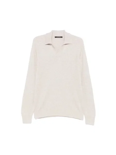 Sweter Tagliatore szary