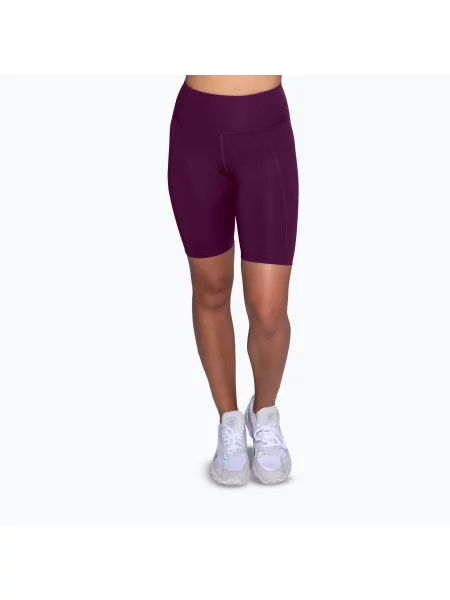 Pantaloni scurți de antrenament pentru femei Girlfriend Collective Compressive plum