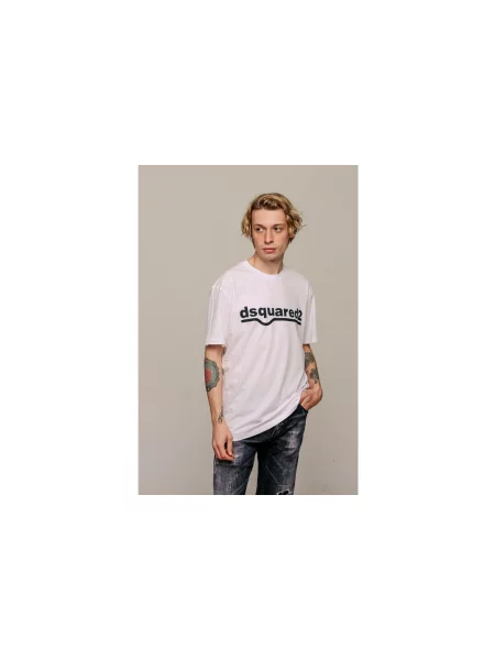Tricou Dsquared alb