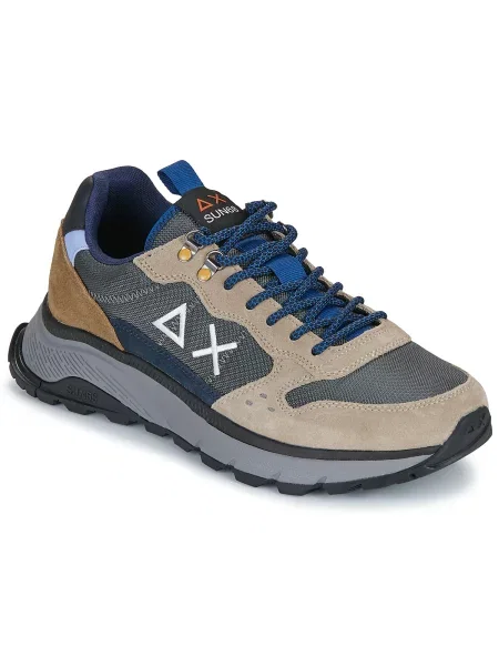 Pantofi Sun68 gri
