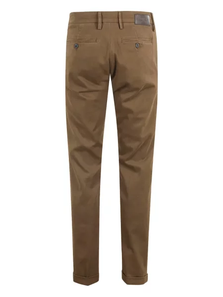Pantaloni chino Re-hash maro