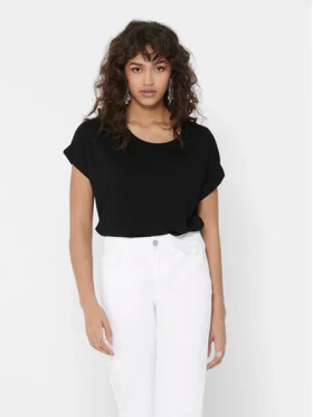 ONLY Tricou Moster Loose Fit negru