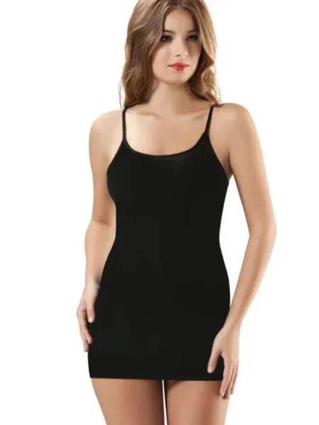 Женская майка однотонная из чорна