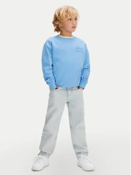 Dětské kalhoty Calvin Klein Jeans modré